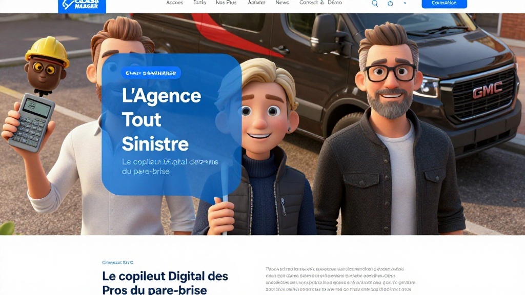 GlassManager - Logiciel n°1 France gestion centres pare-brise IA
